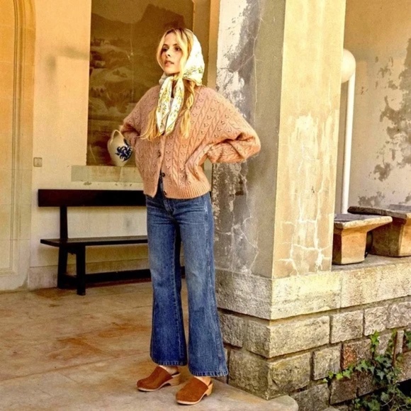 DOEN Cardigan Adler Knit Clay Pink - Picture 7 of 8